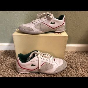 Lacoste shoes.